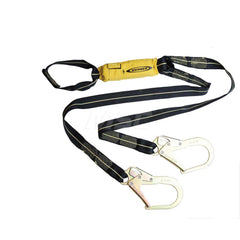 Lanyards & Lifelines; Load Capacity: 5000 lb; Construction Type: Webbing; Harness Type: Ladder Climbing; Lanyard End Connection: Web Loop; Anchorage End Connection: Rebar Hook; Length Ft.: 6.00