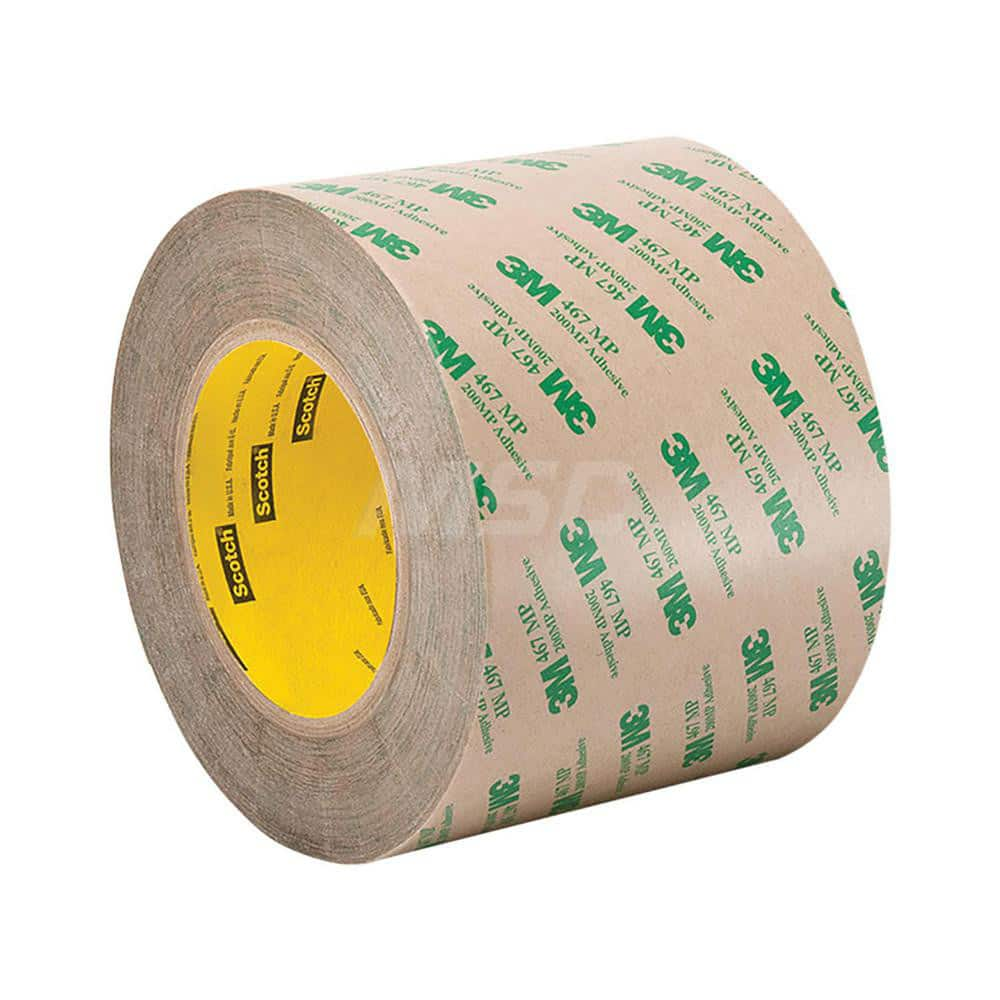 Adhesive Transfer Tape; Adhesive Material: Acrylic; Width (Inch): 3; Length (yd): 20.00; Thickness (mil): 2.3000; Minimum Operating Temperature (F): -40.000; Maximum Operating Temperature (F): 400.000; Color: Clear; Liner Material: Kraft Paper; Series: 46