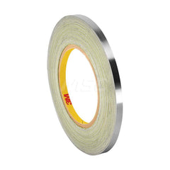 Duct Tape: 12″ Wide, 5 mil Thick, Stainless Steel Acrylic Adhesive, 150 lb/in Tensile Strength