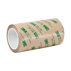 Adhesive Transfer Tape; Adhesive Material: Acrylic; Width (Inch): 6; Length (yd): 5.00; Thickness (mil): 5.2000; Minimum Operating Temperature (F): -40.000; Maximum Operating Temperature (F): 400.000; Color: Clear; Liner Material: Kraft Paper; Series: 468