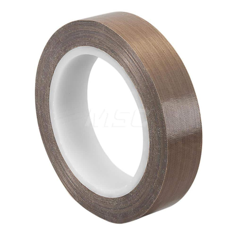 Glass Cloth Tape; Width (Inch): 4; Material Type: Fiberglass; PTFE; Color: Brown; Adhesive Material: Silicone; Length (yd): 5.00; Thickness (mil): 4.7000; Minimum Operating Temperature (F): -100.000; Maximum Operating Temperature (F): 500.000