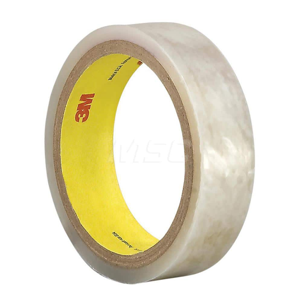 Multi-Polymer Film Tape: 12″ Wide, 100 yd Long, 2.8 mil Thick 4,500 Lb/In Tensile Strength, Acrylic Adhesive