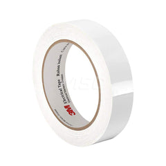 Polyester Film Tape: 1/4″ Wide, 72 yd Long, 2.5 mil Thick 25 Lb/In Tensile Strength, Acrylic Adhesive, 266 ° F