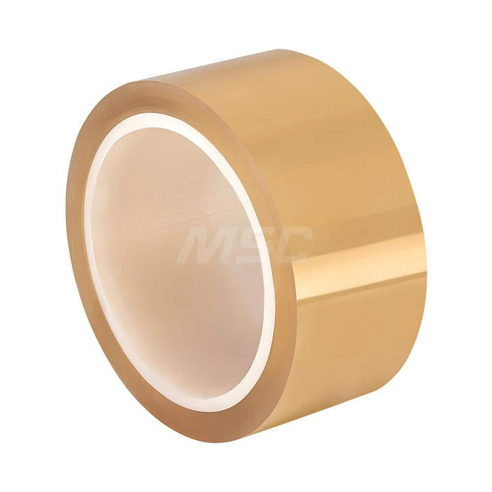 FEP Film Tape: 2″ Wide, 36 yd Long, 3.5 mil Thick 8 Lb/In Tensile Strength, Silicone Adhesive, -100 to 400 ° F