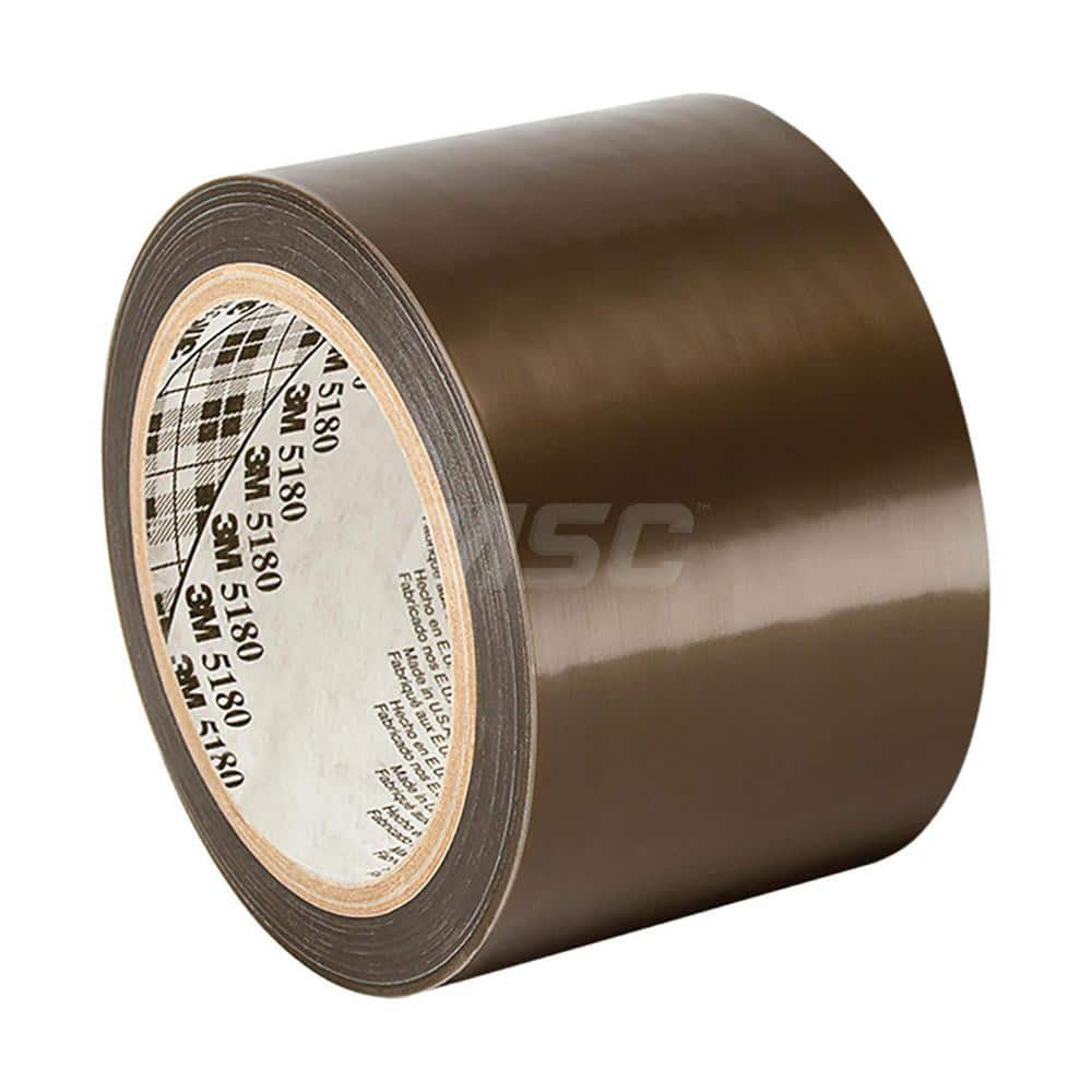 Polytetrafluroethylene Film Tape: 3″ Wide, 5 yd Long, 3.7 mil Thick 22 Lb/In Tensile Strength, Silicone Adhesive, 500 ° F