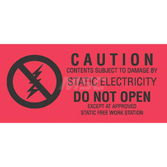 Anti-Static Equipment Accessories; Type: Caution Label