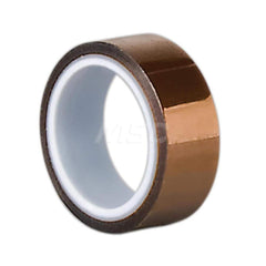 Polyimide Film Tape: 2″ Wide, 5 yd Long, 3 mil Thick 30 Lb/In Tensile Strength, Acrylic Adhesive, 311 ° F