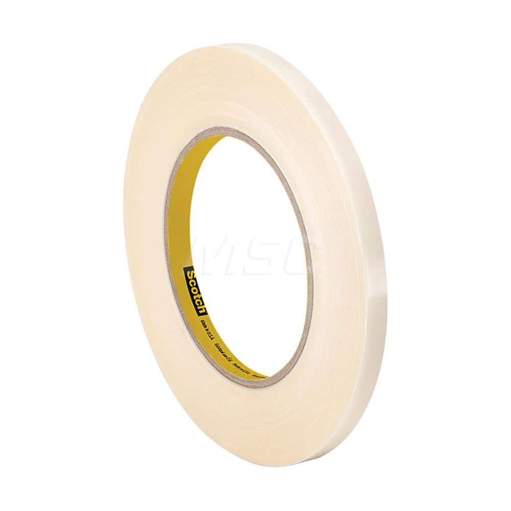 UHMW Film Tape: 3/4″ Wide, 36 yd Long, 10.2 mil Thick 30 Lb/In Tensile Strength, Rubber Adhesive, 225 ° F