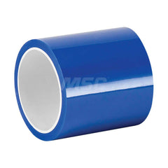 Polyester Film Tape: 1″ Wide, 10 yd Long, 3.5 mil Thick 46 Lb/In Tensile Strength, Silicone Adhesive, 400 ° F