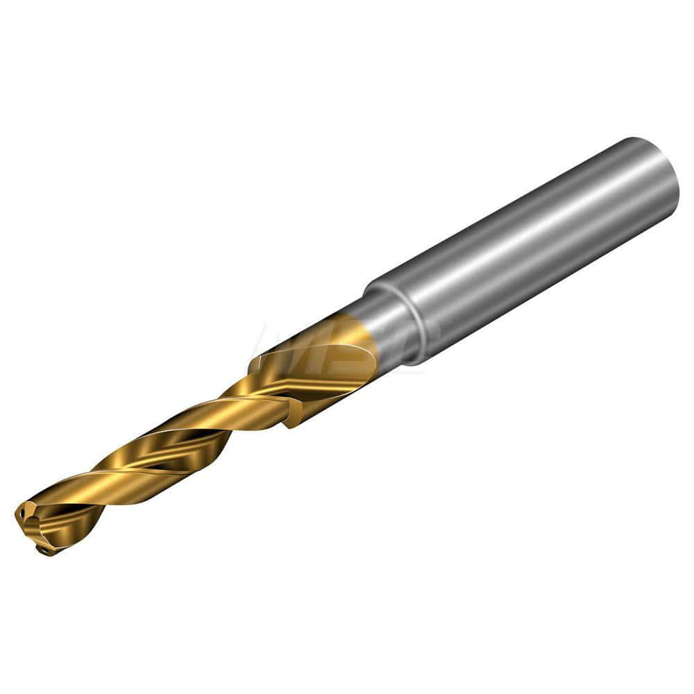 17.5mm Minor 19.6mm Major 53mm Step Length 147° High Performance Solid Carbide Subland Step Drill Bit TiAlSiN & TiSiN Finish, 153mm OAL, Series CoroDrill 860