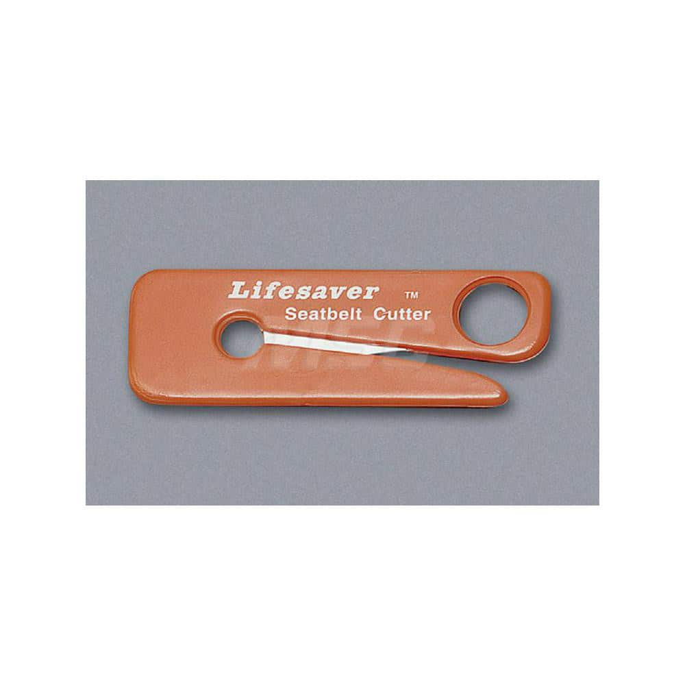 EMT Tools; Tool Type: Seat Belt Cutter; Material: Stainless Steel; Plastic