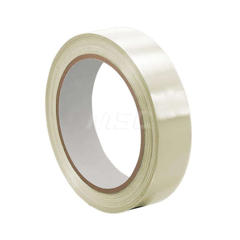 Packing Tape: 6″ Wide, 72 yd Long, clear, Rubber Adhesive Unplasticized Polyvinyl Chloride, 2.1 mil Thick, 24 lb/in Tensile Strength