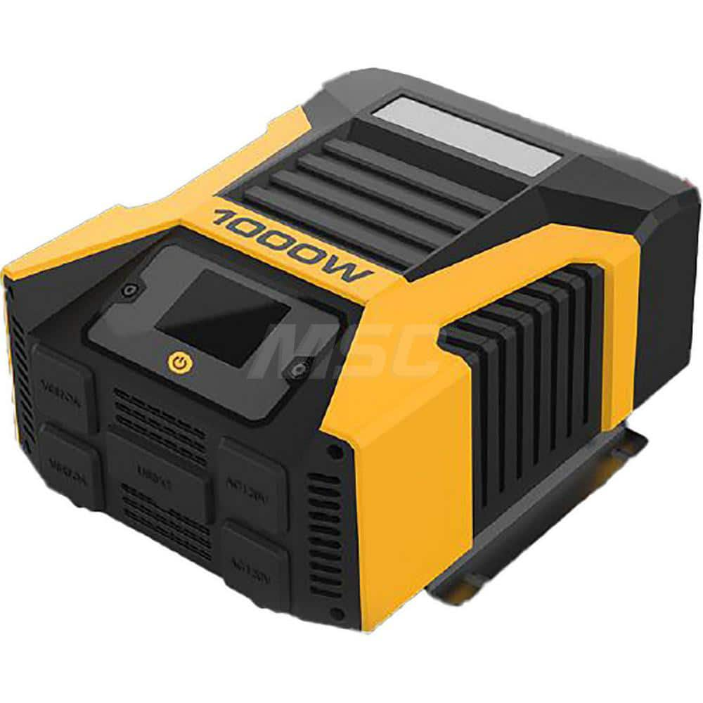 Power Inverters; Input Voltage: 12.00; Output Voltage: 1000; Continuous Output Power: 1000; Peak Output Power: 1000; Maximum Input Current Rating: 12 V; Output Amperage: 83.33; Mounting Type: Floor Mount; Surface Mount; Input Voltage: 12.00; Output Voltag