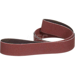 Abrasive Belt: 2″ Width, 60″ OAL, 36+ Grit, Ceramic Coated