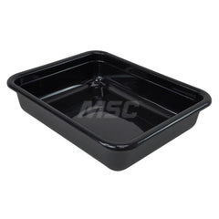 Cans, Pails & Tubs; Product Type: Tub; Volume Capacity Range: 0 - 9.5 gal; Body Material: Polypropylene; Volume Capacity: 9.5; Opening Type: Open Head; Color: Black; Product Type: Tub; Material: Polypropylene; Volume Capacity (Gal.): 9.5; Color: Black