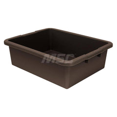 Cans, Pails & Tubs; Product Type: Tub; Volume Capacity Range: 0 - 11.3 gal; Body Material: Polypropylene; Volume Capacity: 11.3; Opening Type: Open Head; Color: Brown; Product Type: Tub; Material: Polypropylene; Volume Capacity (Gal.): 11.3; Color: Brown