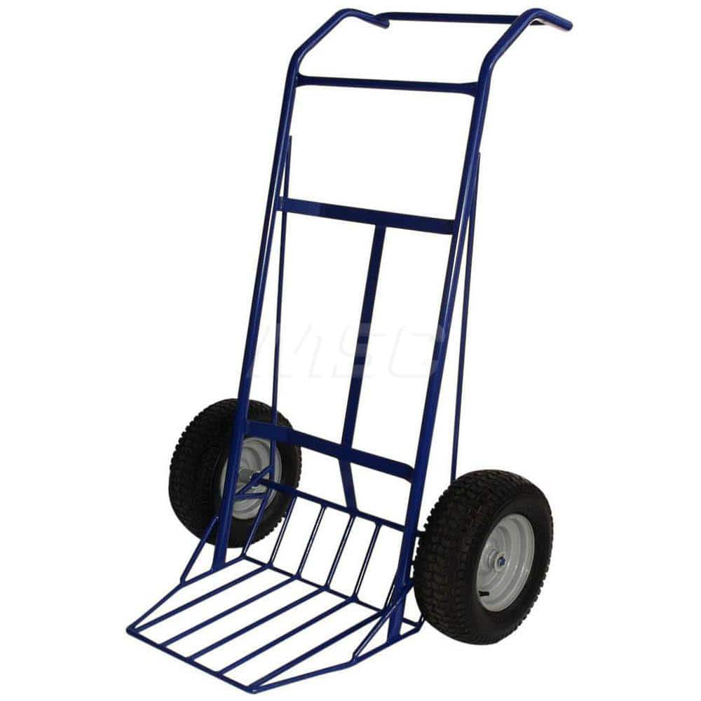 Hand Truck: 1,500 lb Capacity, 57″ High Pneumatic Wheels