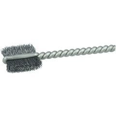 9/16″ Power Tube Brush, .005″ Steel Wire Fill, 5/8″ Brush Length - All Tool & Supply