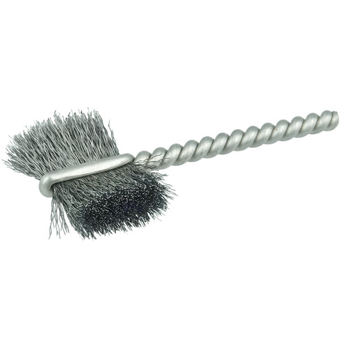 7/8″ Power Tube Brush, .005″ Steel Wire Fill, 5/8″ Brush Length - All Tool & Supply