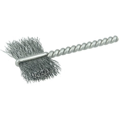 1″ Power Tube Brush, .005″ Steel Wire Fill, 5/8″ Brush Length - All Tool & Supply