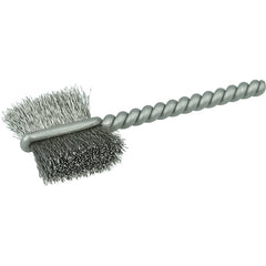 3/4″ Power Tube Brush, .005″ Stainless Steel Wire Fill, 5/8″ Brush Length - All Tool & Supply