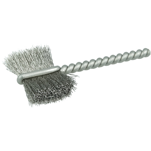 7/8″ Power Tube Brush, .005″ Stainless Steel Wire Fill, 5/8″ Brush Length - All Tool & Supply