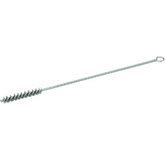 1/4″ Hand Tube Brush, .005″ Stainless Steel Wire Fill, 1-1/2″ Brush Length - All Tool & Supply