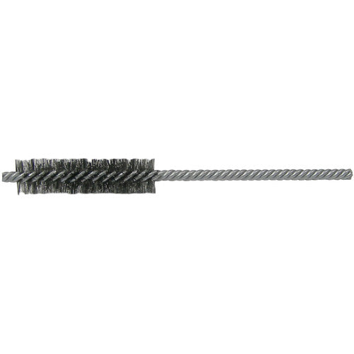 1/2″ Power Tube Brush, .004″ Stainless Steel Wire Fill, 2″ Brush Length - All Tool & Supply