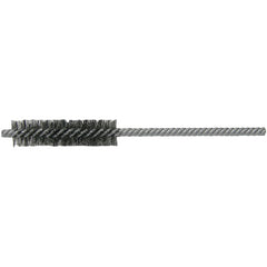 1/2″ Power Tube Brush, .004″ Stainless Steel Wire Fill, 2″ Brush Length - All Tool & Supply