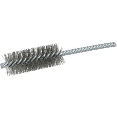 1″ Power Tube Brush, .006″ Stainless Steel Wire Fill, 2-1/2″ Brush Length - All Tool & Supply