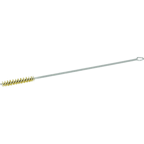 1/4″ Hand Tube Brush-0.005″ Brass, 1 1/2 Brush Length - Non-Sparking Wire Wheel - All Tool & Supply