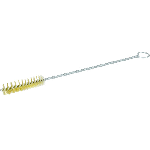 1/2″ Hand Tube Brush-0.004″ Brass, 2 Brush Length - Non-Sparking Wire Wheel - All Tool & Supply