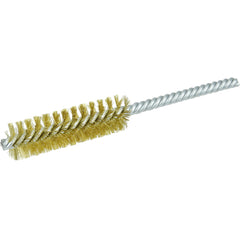 3/4″ Power Tube Brush-0.006″ Brass, 2-1/2 Brush Length - Non-Sparking Wire Wheel - All Tool & Supply