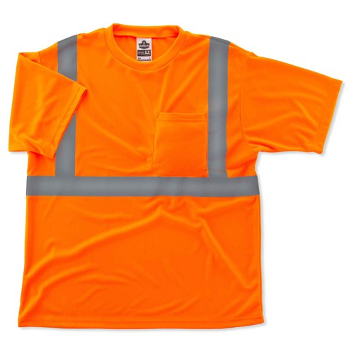 8289 5 XL Orange T-Shirt Type R Class 2 - All Tool & Supply