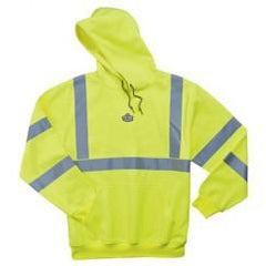 8393 S LIME HOODED SWEATSHIRT - All Tool & Supply