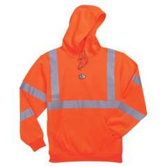 8393 L ORANGE HOODED SWEATSHIRT - All Tool & Supply