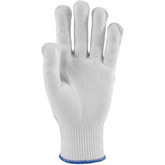 ‎22-760S SS Engineered Yarn - S-Steel/Silica Fiber w/Dyneema & Poly Cover - Medium Weight - Wht - Exact Industrial Supply