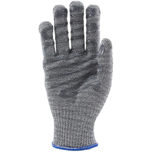 ‎22-761GLHL SS Engineered Yarn Glove - S-Steel w/Dyneema - Poly Cover - Silagrip Coat 1 side - Medium Weight - Gray