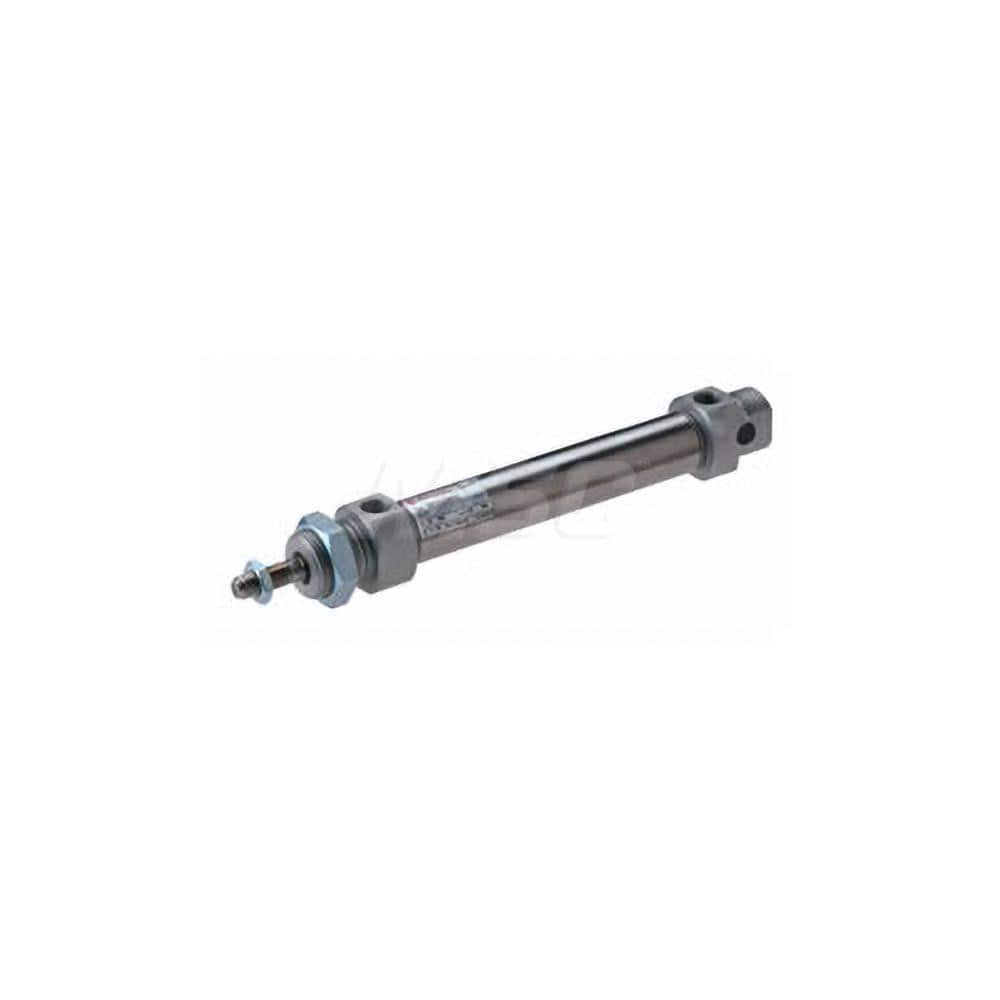 Rodless Slide Air Cylinders; Cylinder Action: Double Acting; Action: Double Acting; Bore Size: 25.00 mm; Bore Size (mm): 25.00 mm; Stroke Length: 200.00; Stroke Length (mm): 200.00; Port Size: 1/8 in; Mounting Style: Threaded; Mount Style: Threaded; Maxim