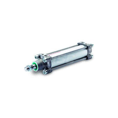 NFPA Tie Rod Cylinders; Type: Double Acting; Bore Size (Inch): 125 mm; Rod Diameter (Decimal Inch): 32 mm; Port Size: 1/2; Rod Thread Size: 27 mm; Stroke Length: 125 mm; Body Material: Steel; Bore Size (mm): 125 mm; Stroke Length (mm): 125 mm; Rod Diamete