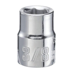 Hand Socket: 3/8″ Drive, 3/8″ Socket, 6-Point Chrome-Plated & Polished