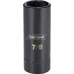 Impact Socket: 1/2″ Drive 6-Point, Black Oxide