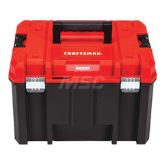 Plastic Tool Box: 17″ OAW, 17″ OAD 13 lb Capacity