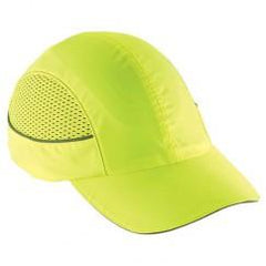 8960 LONG BRIM LIME BUMP CAP W/ LED - All Tool & Supply