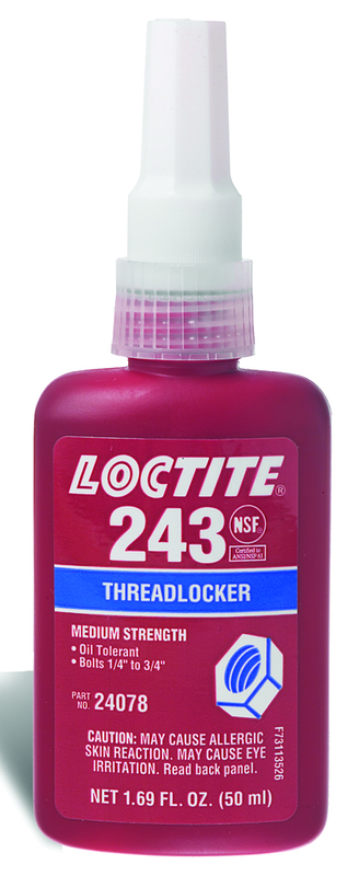 243 Threadlocker Blue Removable - 50 ml - All Tool & Supply