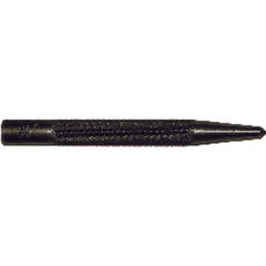 Mayhew Center Punch - 1/4″ Hex × 4″ Overall Length - All Tool & Supply