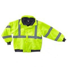 8380 S LIME BOMBER JACKET - All Tool & Supply