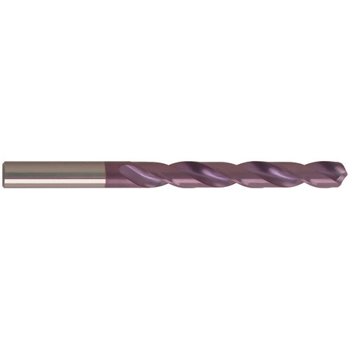 1/8″ Dia. × 3.17 mm Shank × 36 mm Flute Length × 65 mm OAL, Jobber, 118°, nano-FIREX, 2 Flute, External Coolant, Round Solid Carbide Drill