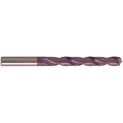 #47 Dia. × 1.99 mm Shank × 24 mm Flute Length × 49 mm OAL, Jobber, 118°, nano-FIREX, 2 Flute, External Coolant, Round Solid Carbide Drill