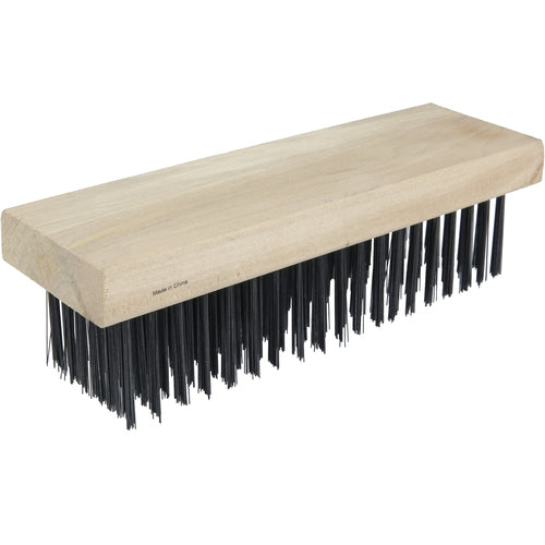 7″ × 3″ - 0.012 Round Wire Block Type Industrial Hand Brush - All Tool & Supply